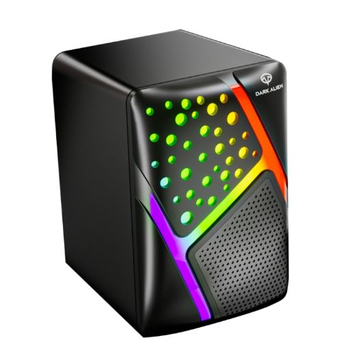 Dark Alien S-511 USB Wired Stereo Computer Speaker, 1.2m Cable Length - 1