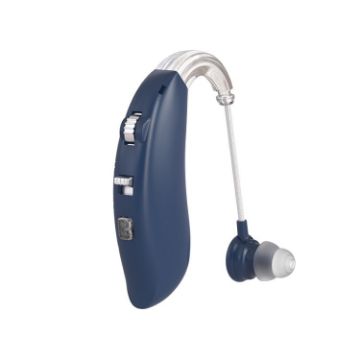 Rechargeable GM-301 Hearing Aid Sound Amplifier, No Bluetooth, Blue - 1