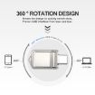 64GB USB 2.0 & Type-C Dual-purpose High Speed Mini U Disk (Silver) - 4