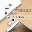 64GB USB 2.0 & Type-C Dual-purpose High Speed Mini U Disk (Silver) - 7
