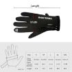 HUNTRANGE A022 XL Gray Waterproof Touch Screen Riding Gloves - 6