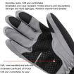 HLINTRANGE 061 Skiing Warm Waterproof Touch Screen Gloves, Size M (Thicker) - 2