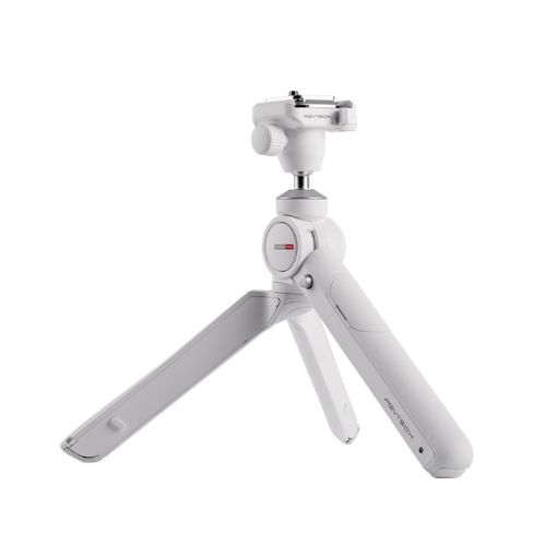 PGYTECH White Camera Mobile Phone Tripod - Desktop Pan Tilt Handheld - 1