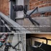 PGYTECH White Camera Mobile Phone Tripod - Desktop Pan Tilt Handheld - 8