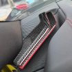 Chevrolet Corvette C8 A-Pillar Speaker Stickers 6pcs Set Black - 7