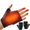 Adjustable Temperature Rechargeable Electric Heating Gloves, Size M, Pink - 2