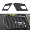 Chevrolet Corvette C8 Door Radar Sticker Set - Black (2pcs) - 2