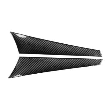 BMW 8 Series G14 2019-2022 Rear Fender Stickers 2pcs Set Black - 1