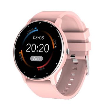 Smart Calling Watch - Heart Rate, Blood Oxygen, Blood Pressure Monitor, Pink - 1