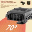 12V Car Heater Defrost Snow Defogger, Black Heater - 3