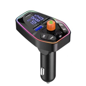 Q9 Car Bluetooth MP3 FM Transmitter with TYPE-C PD Charging Port - 1