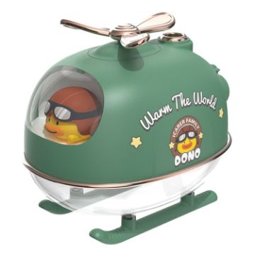 ICARER FAMILY IFJSQ07 Green Cartoon Nano Spray Night Light Humidifier - 1