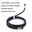 EMK HB/A6.0 SPDIF Digital Audio Optical Fiber Cable 5m (Black White) - 7