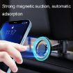 D19 Car Magnetic Phone Holder Rotatable Metal Bracket, Black Sticker - 4