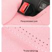 Pink Flip-fur Car Cushion - Breathable Ventilation for All Seasons - 4