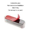 Solar-Powered Blue Strobe Warning Light for Motorcycles & Electric Cars - 3