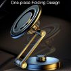 D27 Silver Car Magnetic Telescopic Folding Phone Holder for Navigation - 5