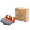 Orange Palm Hand Peeler for Potato, Fruit & Vegetable - Kitchen Tool - 1