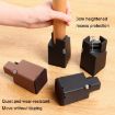 Adjustable Furniture Feet Pads 4pcs, 50mm High, Brown Clip 22-42mm - 5