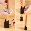Adjustable Furniture Feet Pads 4pcs, 100mm High, Black Clip 22-42mm - 6