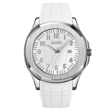 SKMEI 9286 Men's Waterproof Quartz Watch - Outdoor Sports, White - 1