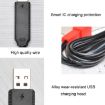 Smart Chip USB Charging Cable 3.7V with JST Plug - Battery Protection - 4