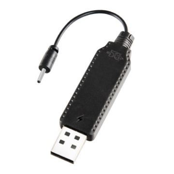 3.7V 2.0 Straight Header Lithium Battery Charging Cable 10cm Reverse Polarity - 1