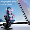D6 Black 360 Rotating Magnetic Car Phone Holder - 4