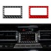 BMW 8 Series G14 2019-2024 AC Temp Display Frame Sticker Red - 2