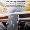 Vehicle Air Outlet Gravity Phone Holder - White Eagle Mouth Design - 8