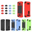 Steam Deck Controller Silicone Cover Case + 4 Key Caps (Black) - 2