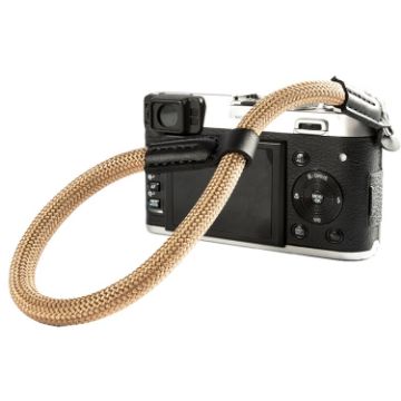 Light Brown Climbing Rope Camera Wrist Strap for SLR - Wear-resistant Bracelet - 1