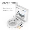 Google Wifi AhaStyle DD96 Wall Storage Stand, White - Compact & Stylish - 2