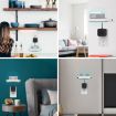AhaStyle DD96 Wall Storage Stand for Google Wifi - Black - 7