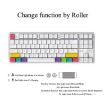 Ajazz K870T 87-Key Hot Swap Bluetooth/Wired RGB Mechanical Keyboard White - 8