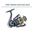 YUMOSHI KS2000 Spinning Fishing Reel - Metal Rocker & Cup Reel - 5