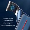Golden Air Outlet Triangular Gravity Sensor Car Phone Holder Clip - 5