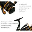 YUMOSHI JX6000 Metal Spinning Fishing Reel - Durable & Reliable - 8