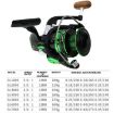 YUMOSHI GL5000 Silver Fishing Lines Spinning Reel - 7