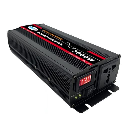 3000W (500W) 12V to 220V Car Sine Wave Inverter Power Converter - 1