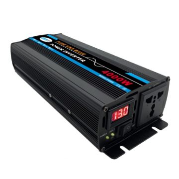 60V to 220V 800W Car Sine Wave Inverter Power Converter - 4000W Peak - 1