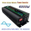 12V to 220V 1000W Car Sine Wave Inverter Power Converter 6000W Max - 2