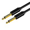 JINGHUA 0.5m 6.5mm Male to Male Audio Cable for Microphone/Instrument - 2