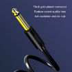 JINGHUA 0.5m 6.5mm Male to Male Audio Cable for Microphone/Instrument - 4