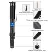 BEXIN P336CF-S Carbon Fiber Monopod for Travel & Mobile Live Selfie - 3