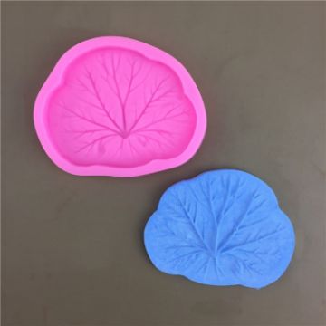 Large 3pcs Lotus Leaf Silicone Epoxy Fondant Decoration Mold - 1