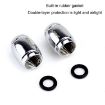 Colorful Automobile Valve Core Cap Tire Anti-deflation Valve Decor - 4