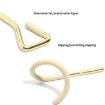 COOL CAMP Outdoor Canopy Pole Hook Camping Light Hanger 33mm Black - 4