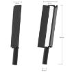 RGB Stick Light 24W 72 LEDs with Barndoor for Photography - Handheld Full-color - 3