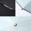 20 Bone Reverse Double Automatic Folding Umbrella Sunshade (Starry Sky) - 3